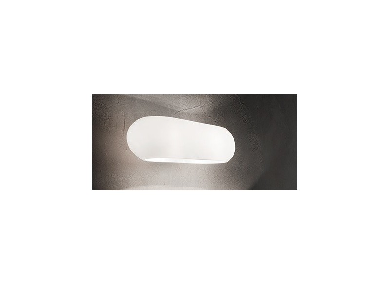 Ideal Lux Moris AP2 Bianco Lampada da parete