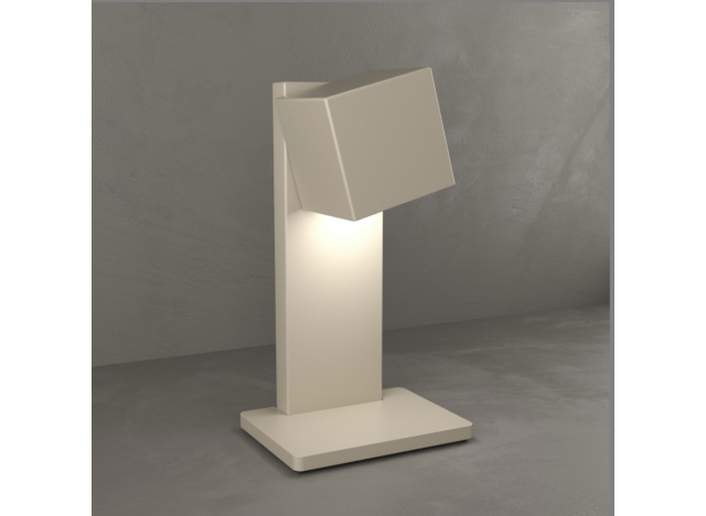 PLATE PORTATILE 1 LUCE SABBIA