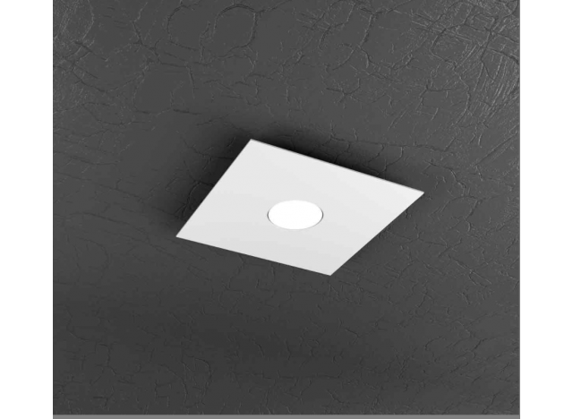 PLATE PLAFONIERA 1 LUCE BIANCO