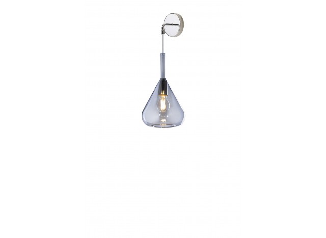Kona Lampada da parete blu